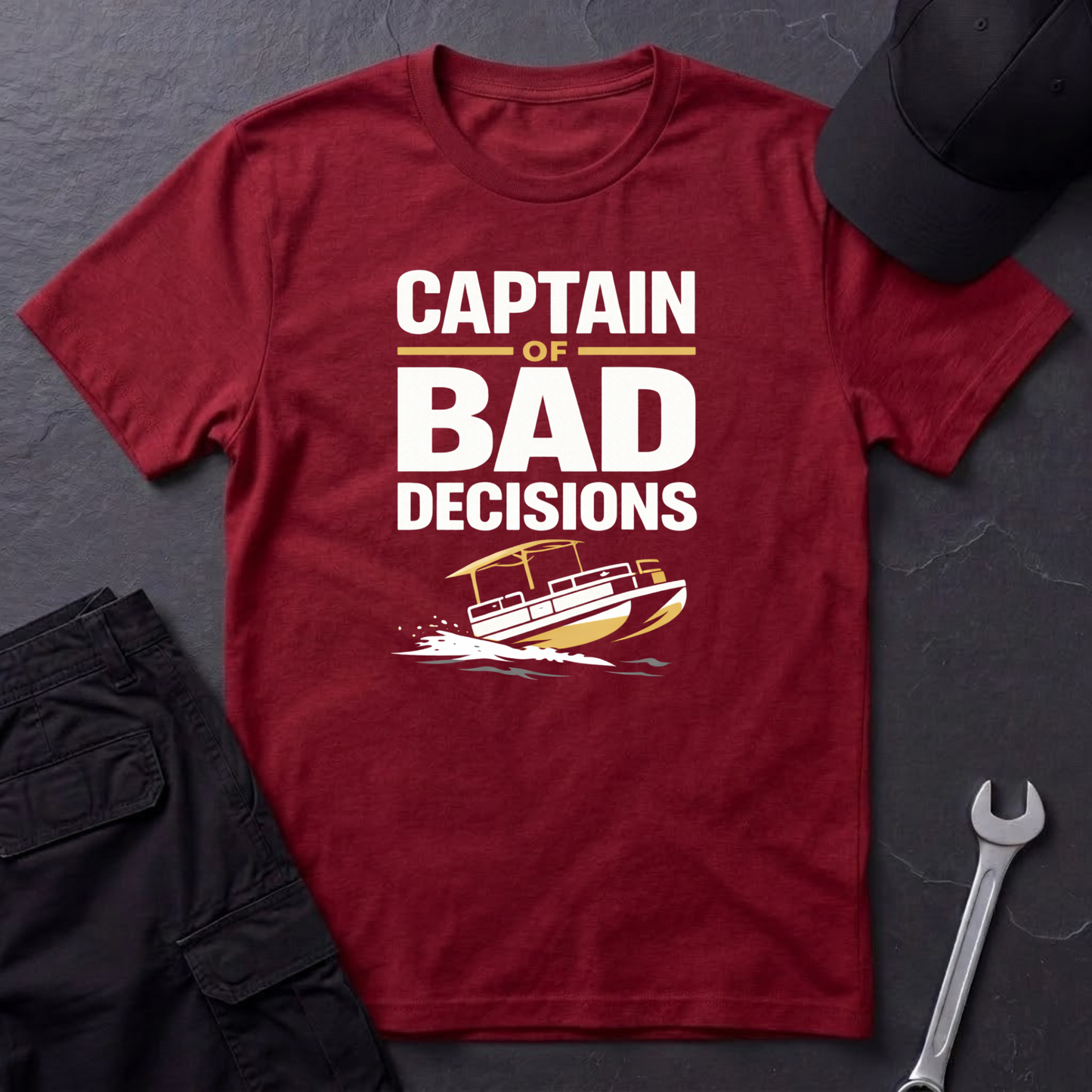Captain Of Bad Decisions T-Shirt