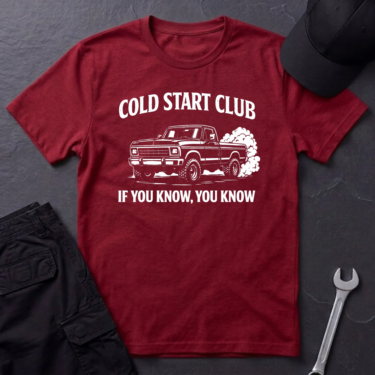 Cold Start Club Truck T-Shirt