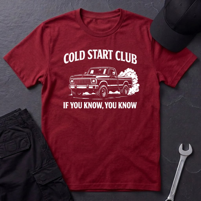 Cold Start Club Truck T-Shirt