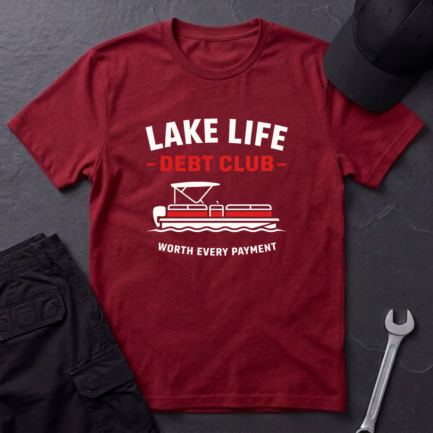 Lake Life Debt Club  T-Shirt