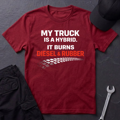 My Truck Is A Hybrid  T-Shirt