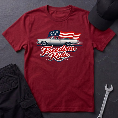 Freedom Ride Flag T-Shirt