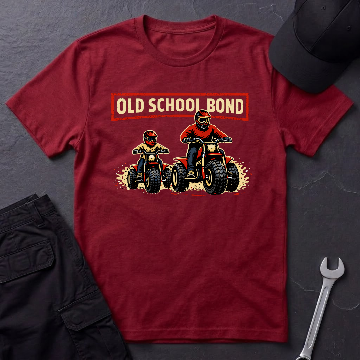 Old School Bond 3-Wheelers T-Shirt
