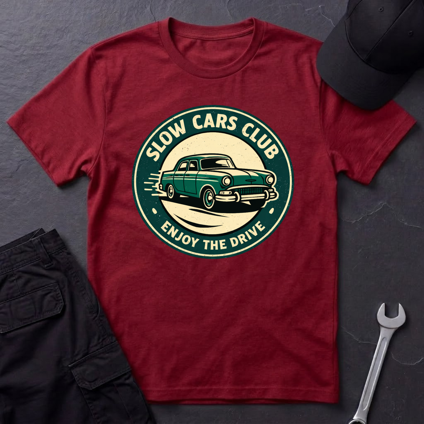 Slow Cars Club  T-Shirt