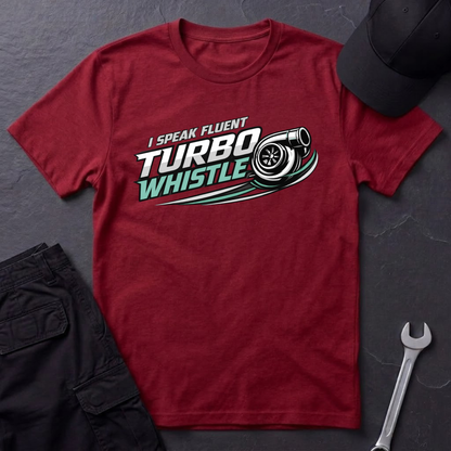 Speak Fluent Turbo Whistle  T-Shirt