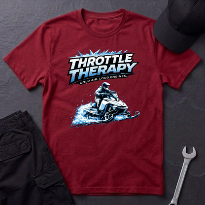 Throttle Therapy Snowmobile  T-Shirt