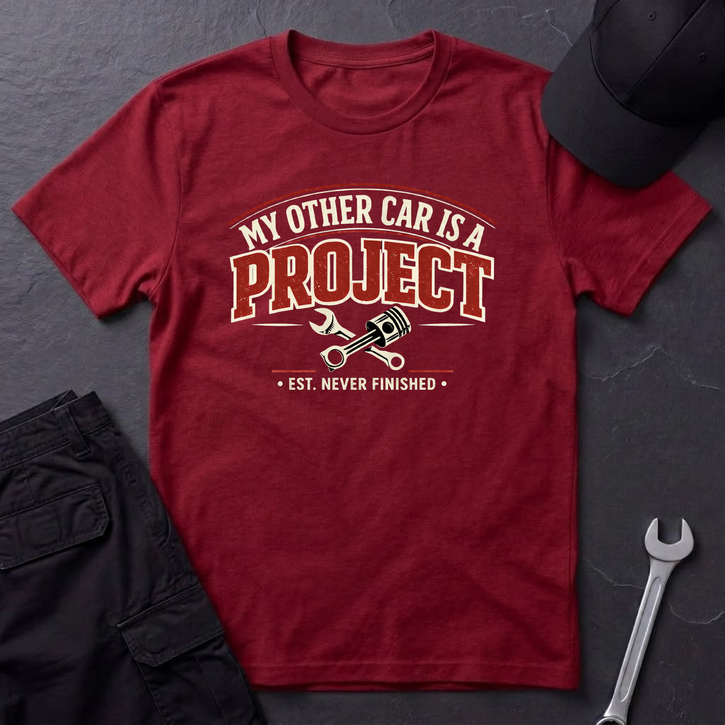 My Other Car Is A Project  T-Shirt