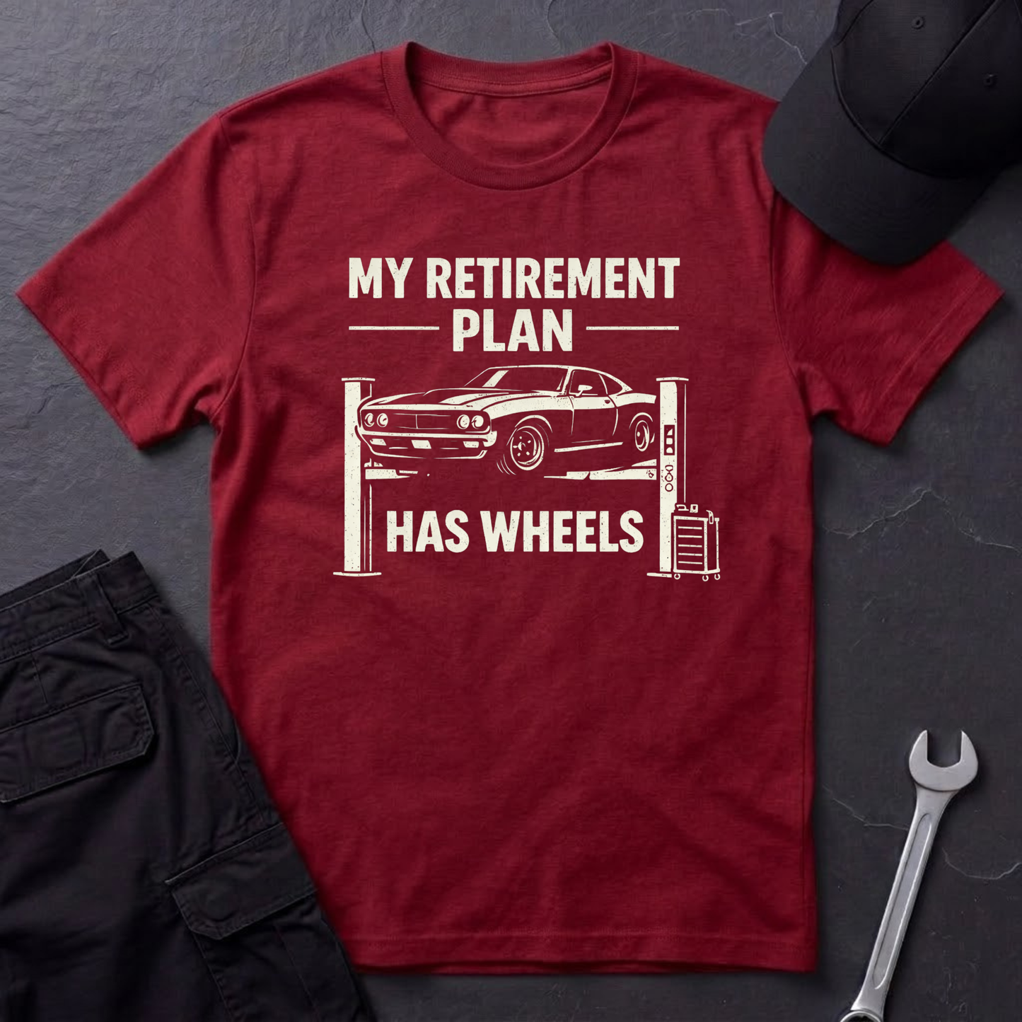My Retirement Plan Has Wheels  T-Shirt