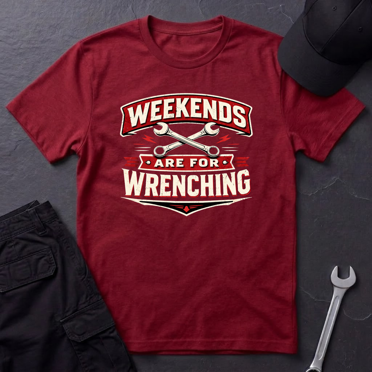 Weekends Are For Wrenching T-Shirt