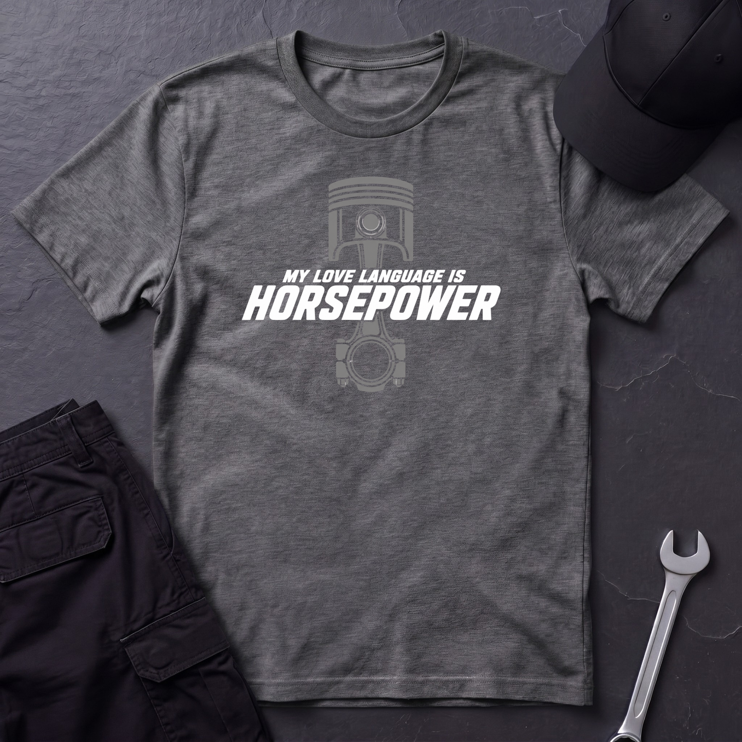 Love Language Is Horsepower   T-Shirt