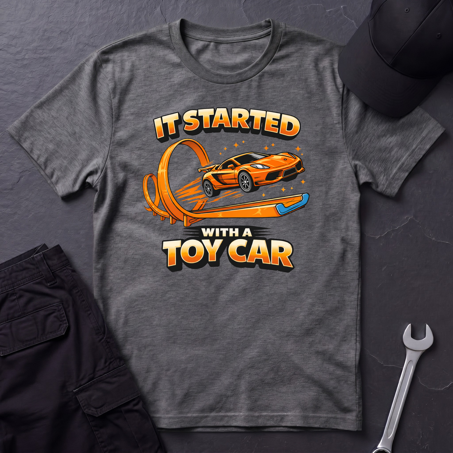 It Started With A Toy Car   T-Shirt