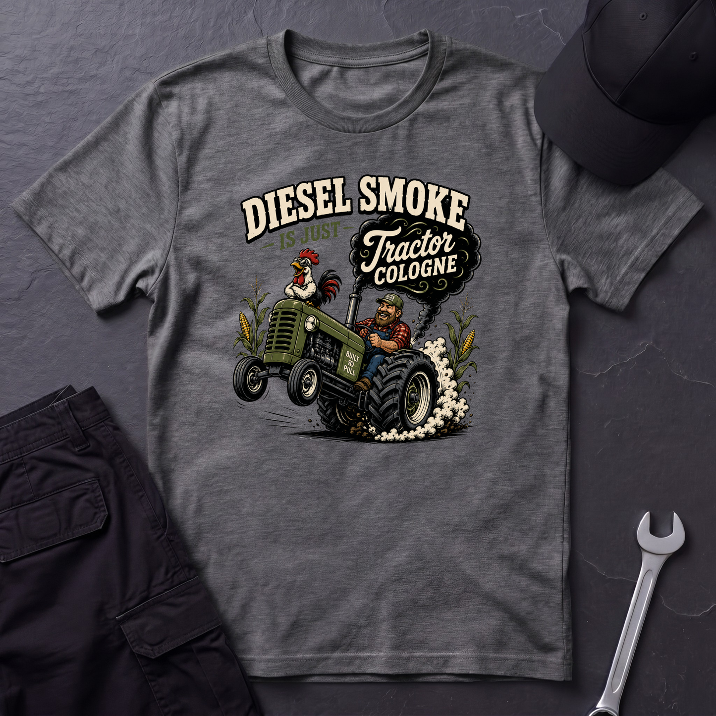 Tractor Cologne   T-Shirt