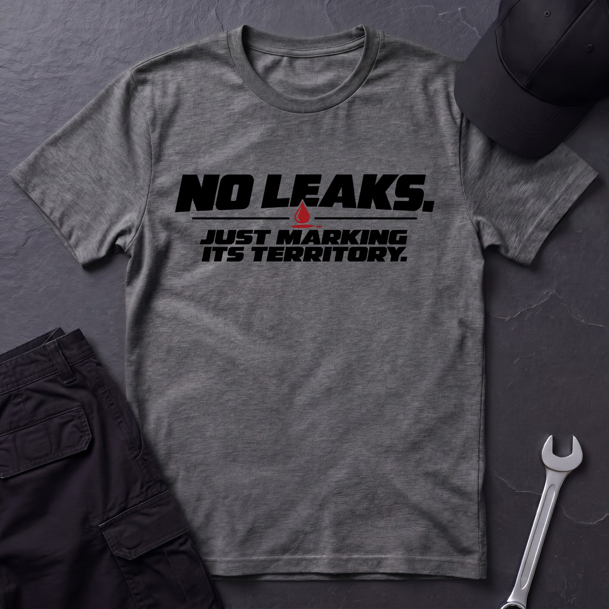 No Leaks.  T-Shirt