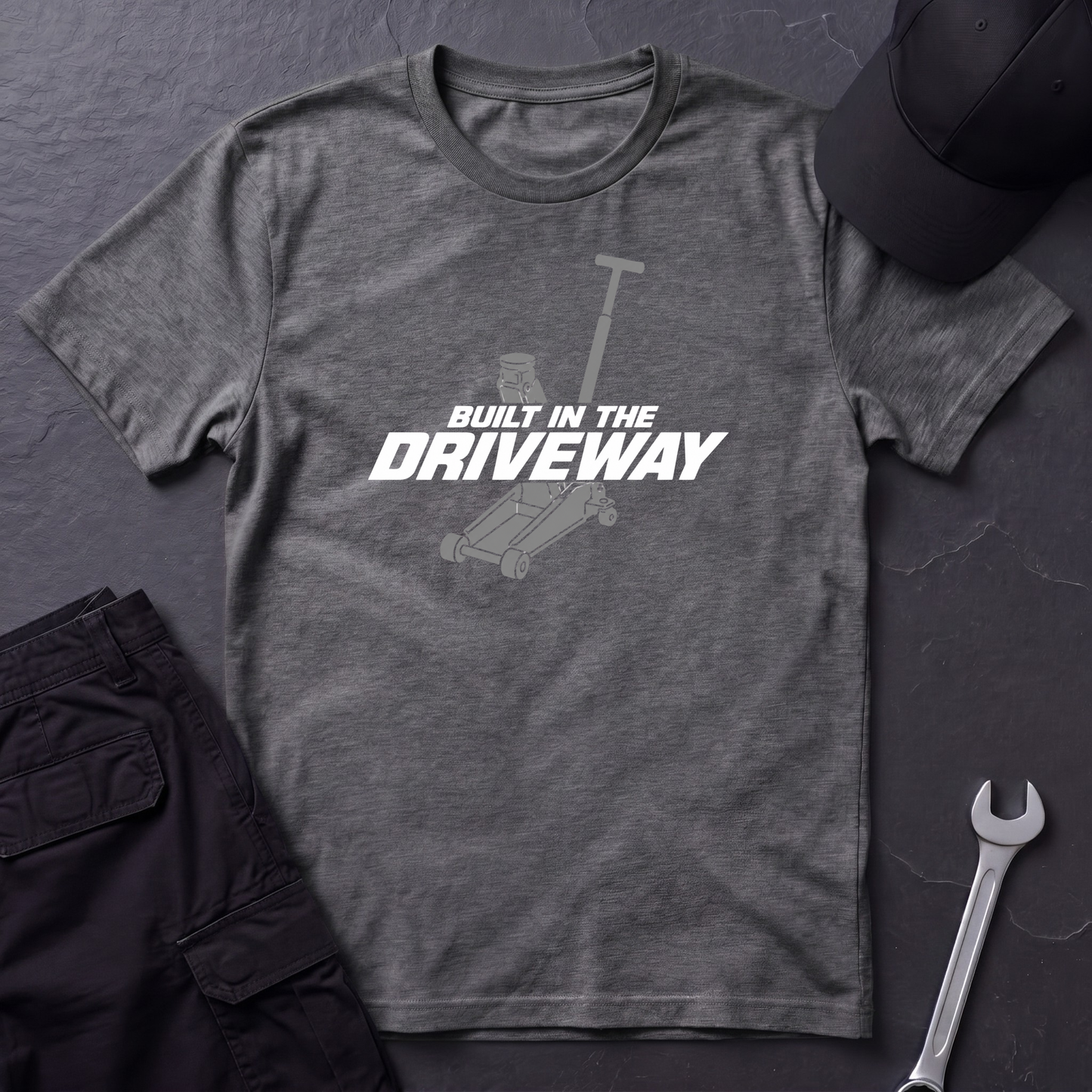 Built In The Driveway   T-Shirt