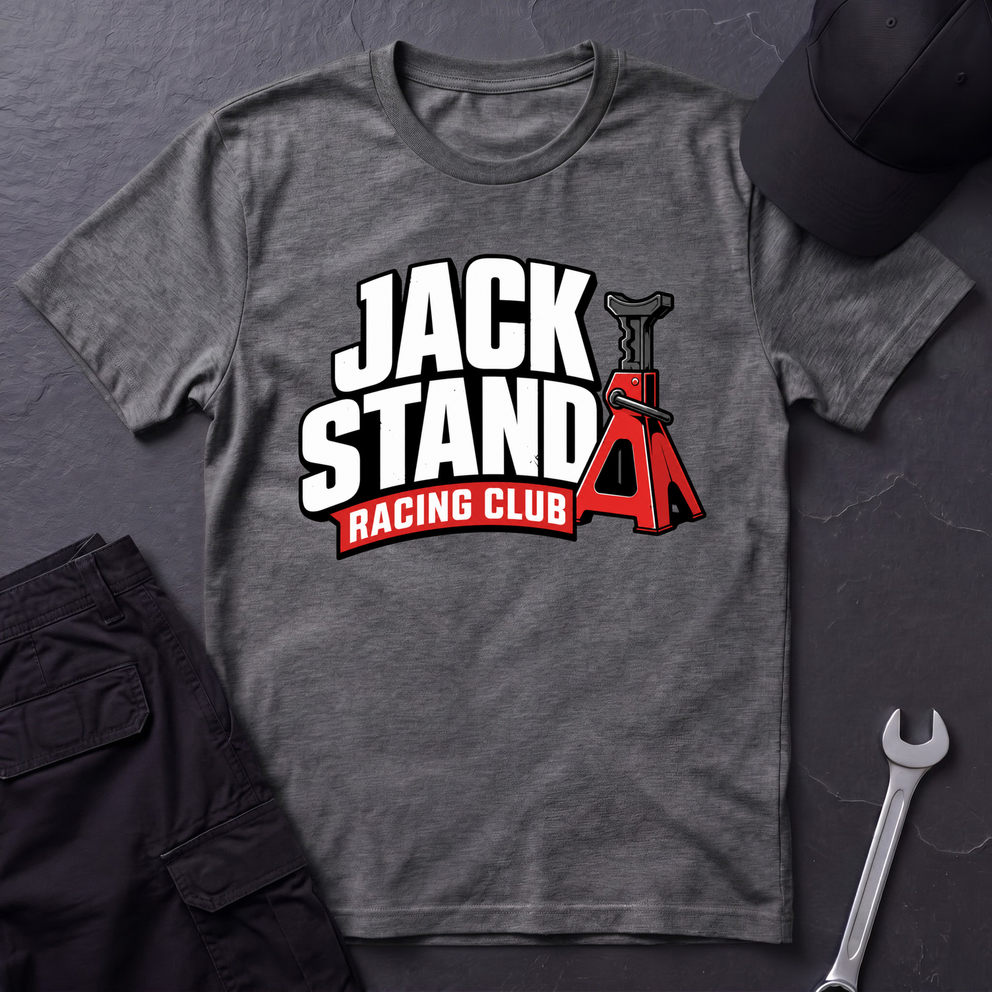 Jack Stand Racing  T-Shirt