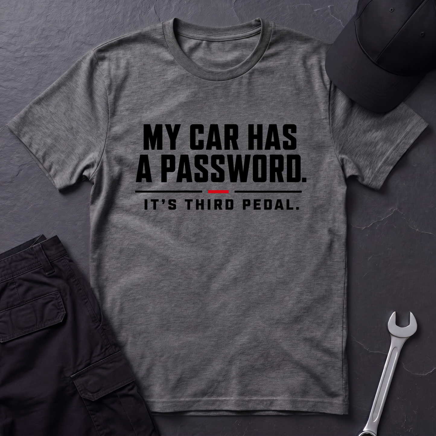 Car Has A Password  T-Shirt