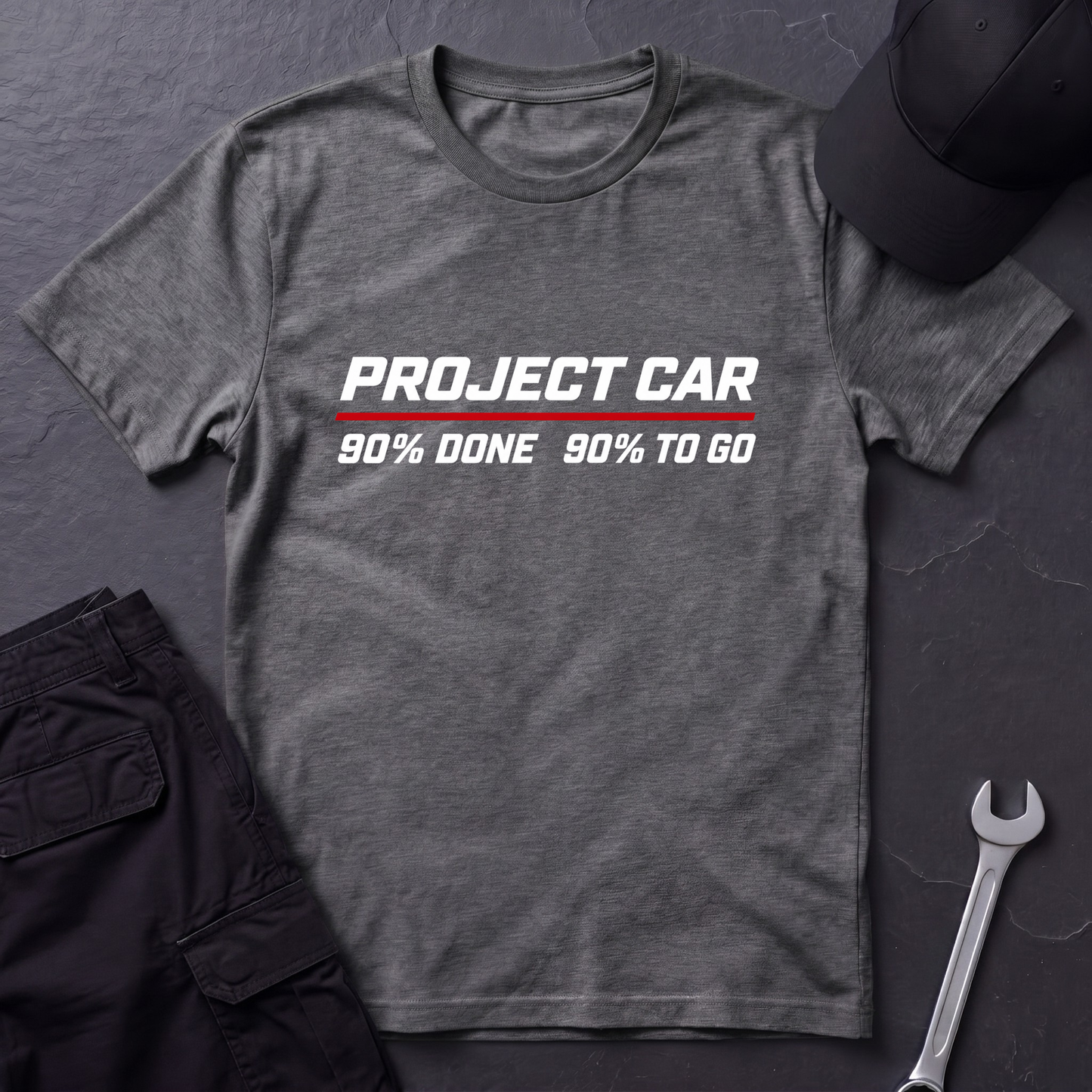 90% Done 90% To Go  T-Shirt