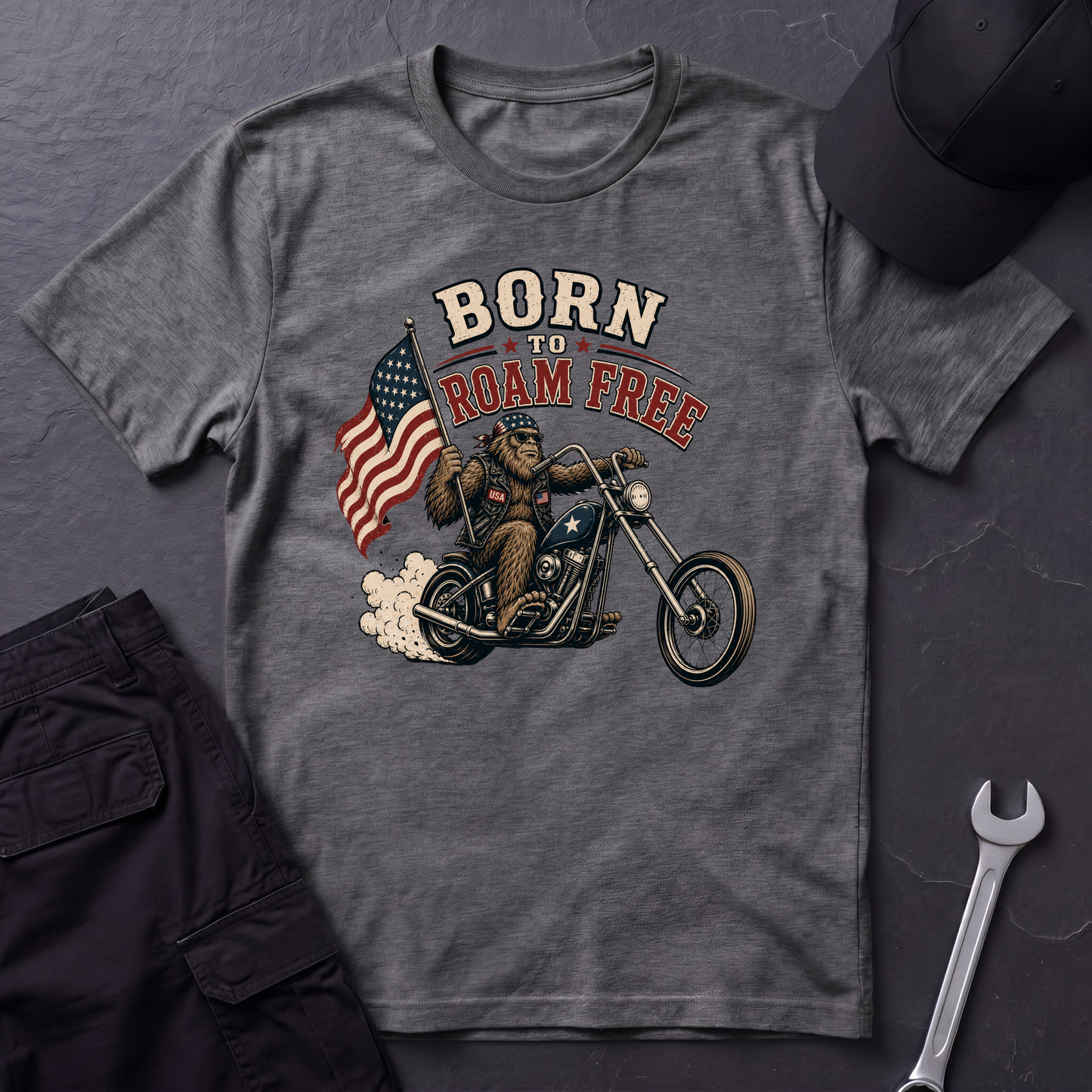 Born To Roam Free   T-Shirt