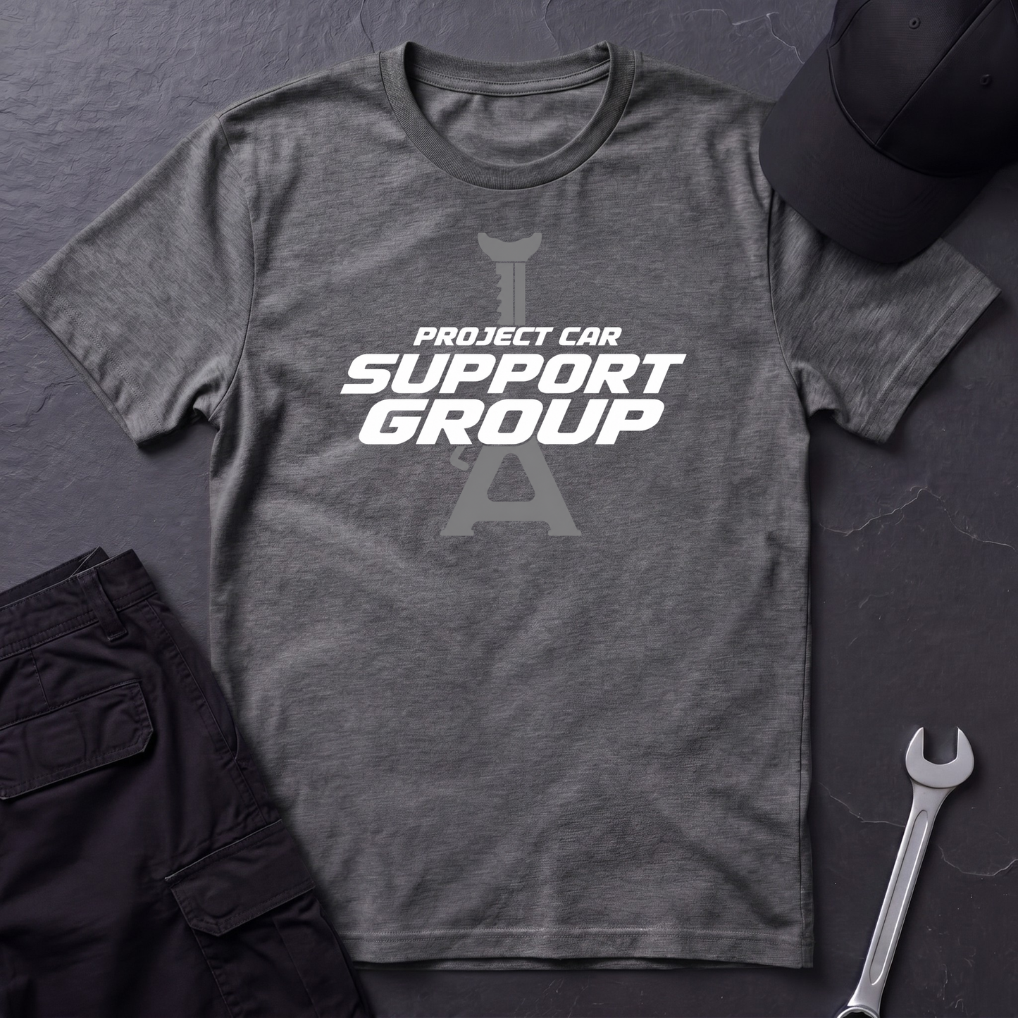 Project Car Support Group   T-Shirt