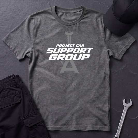 Project Car Support Group   T-Shirt