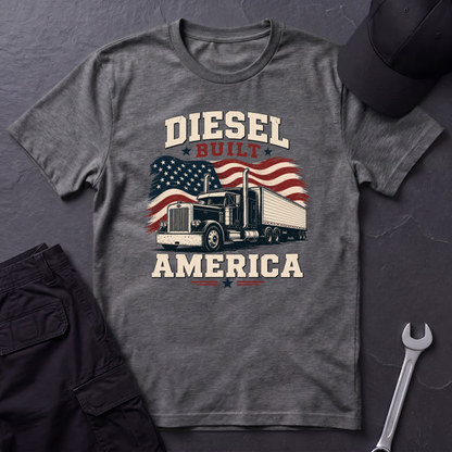 Diesel Built America   T-Shirt