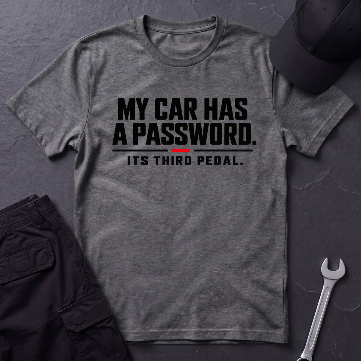 Car Has Password   T-Shirt