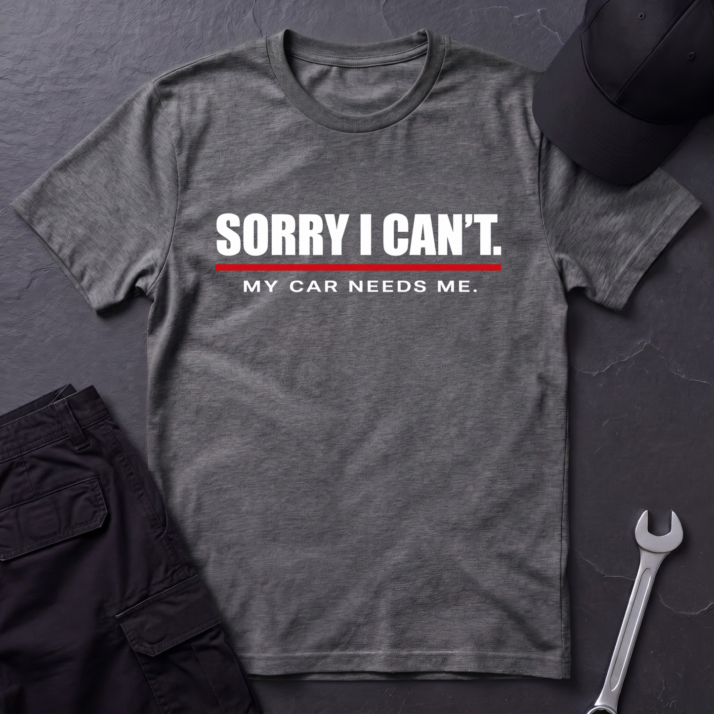My Car Needs Me.   T-Shirt