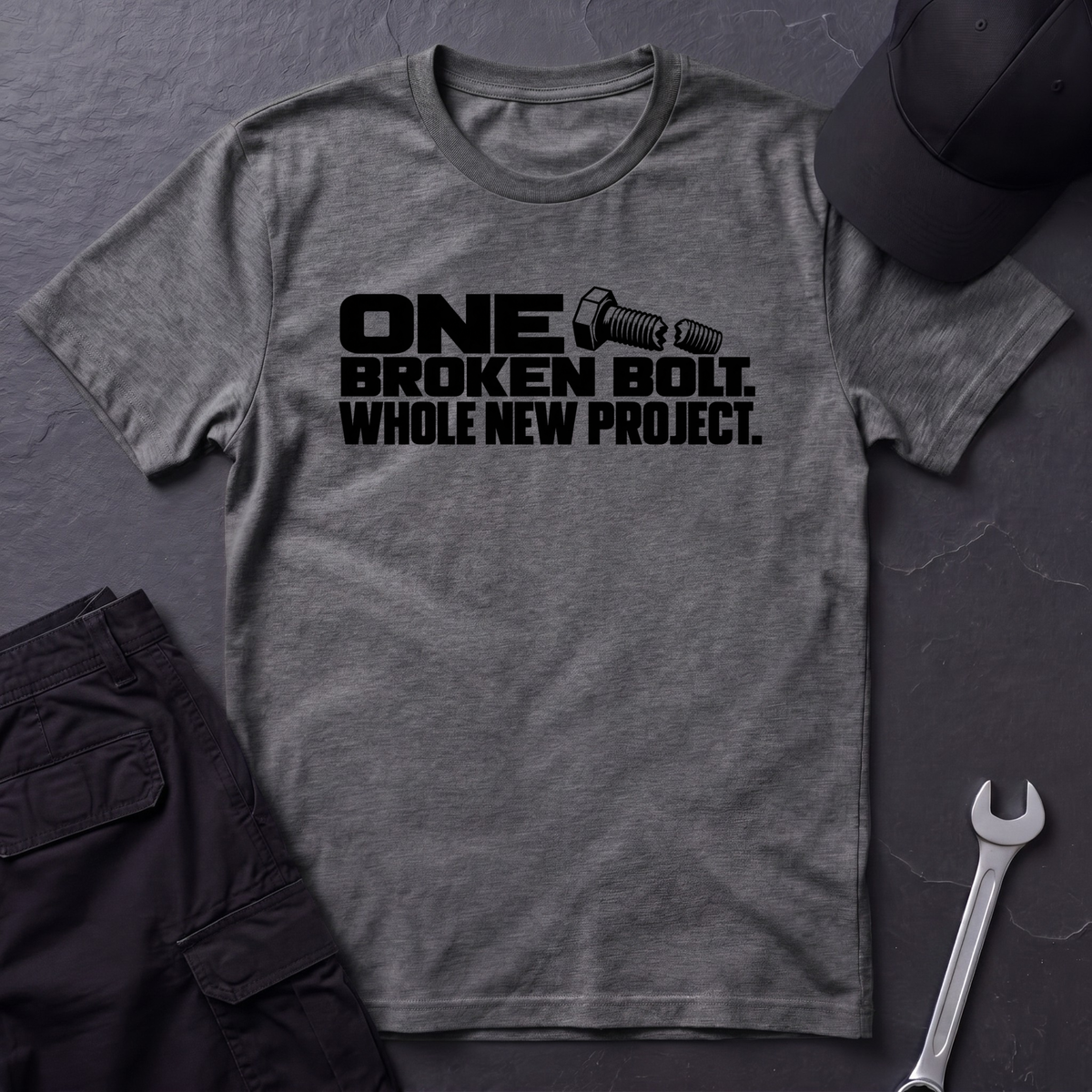 One Broken Bolt  T-Shirt