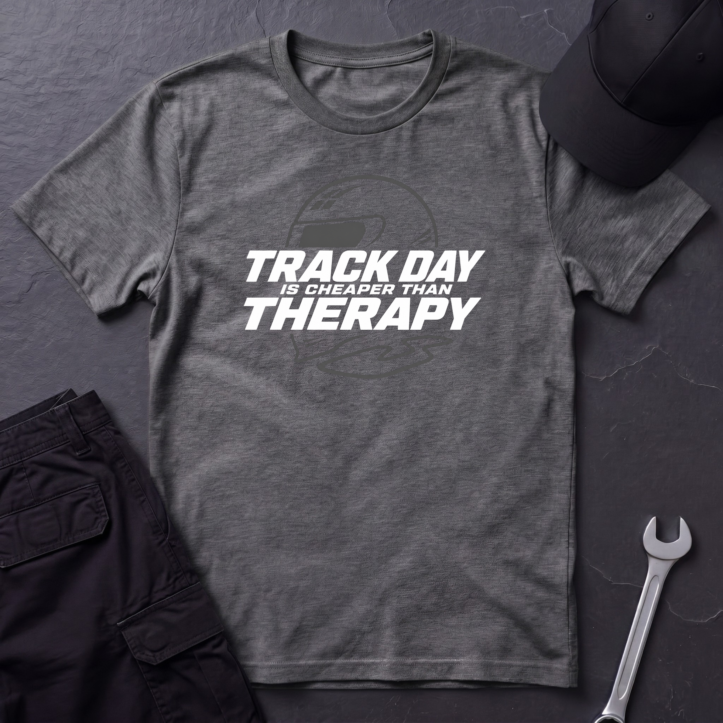Track Day Therapy   T-Shirt