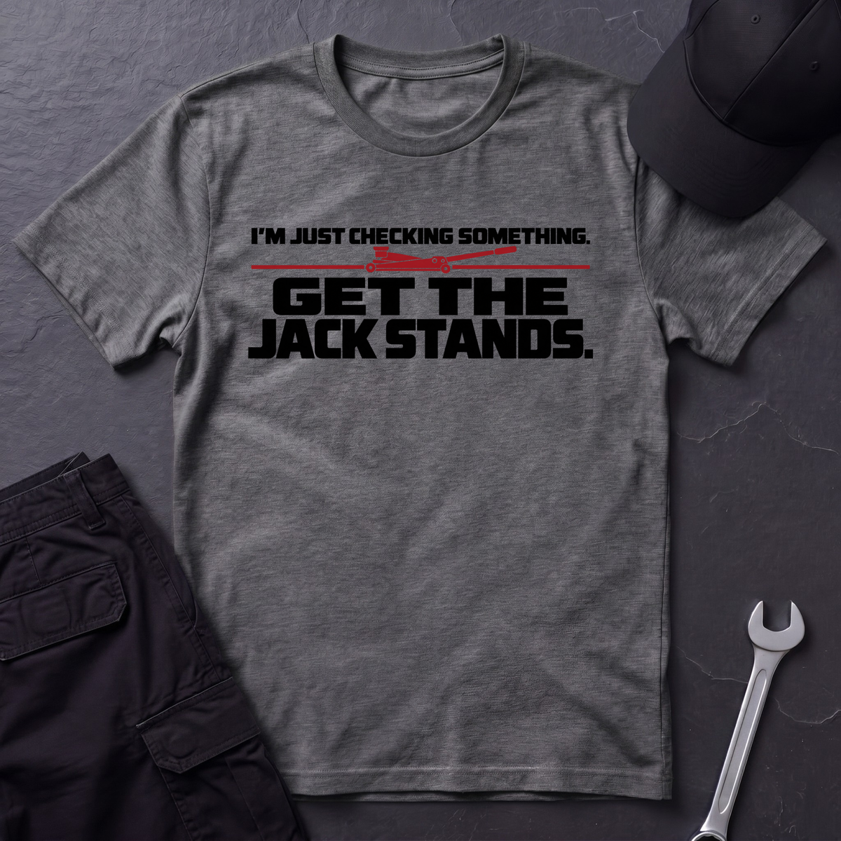 Checking Something  T-Shirt