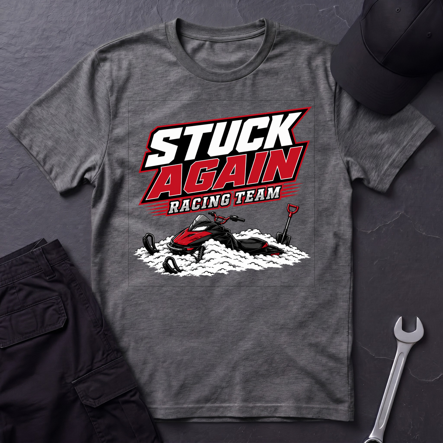 Stuck Again Racing Team  T-Shirt