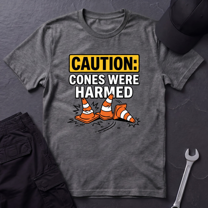Autocross Cones Harmed  T-Shirt