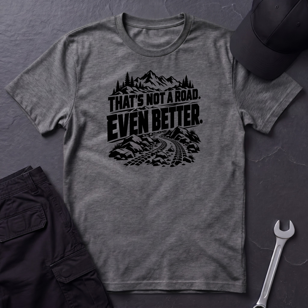 Not A Road  T-Shirt
