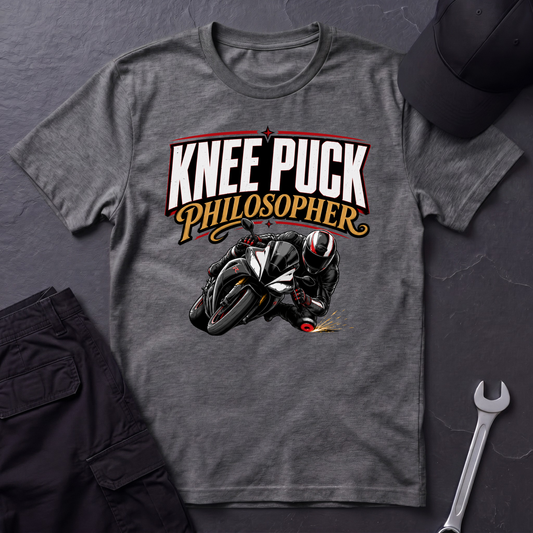 Knee Puck Philosopher  T-Shirt