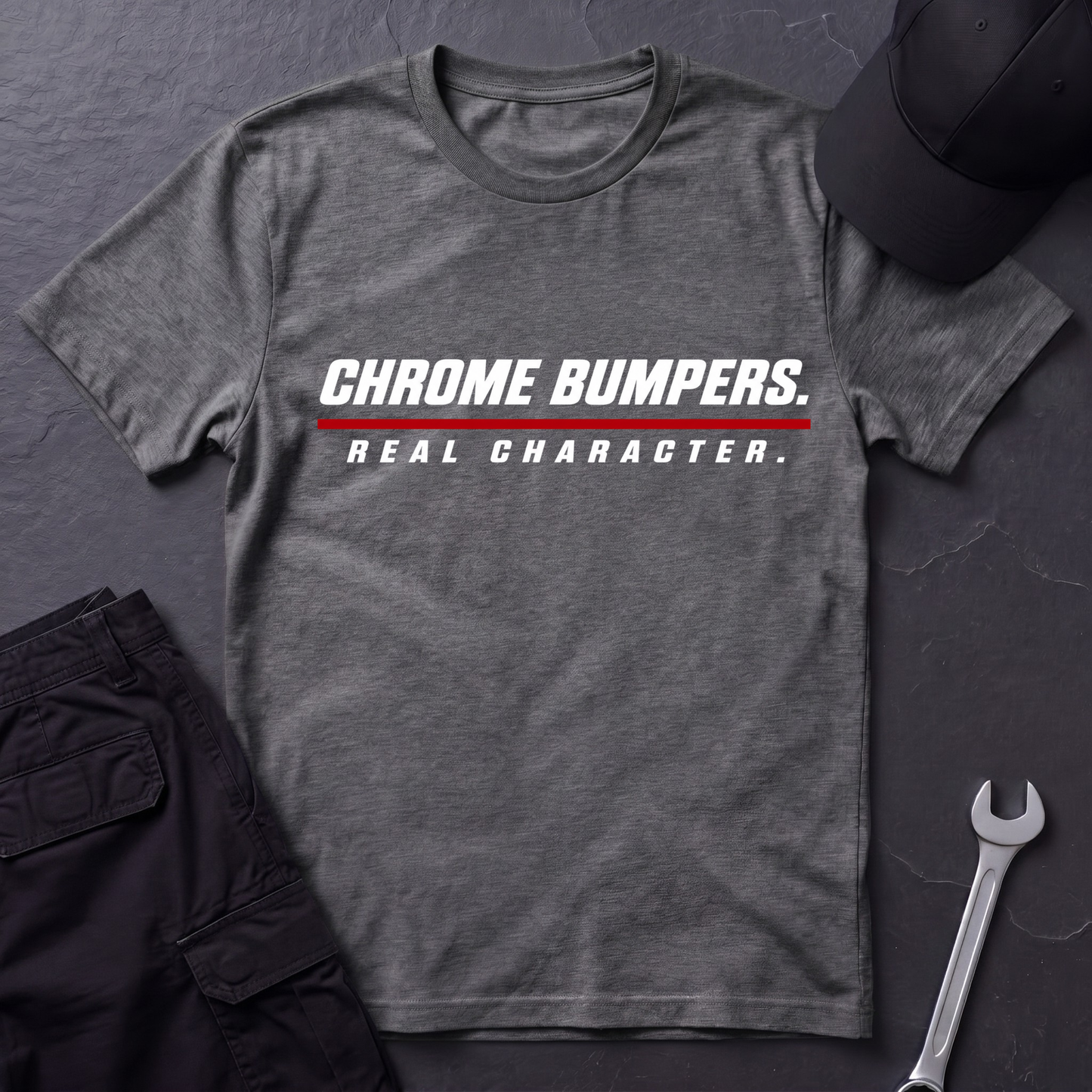 Chrome Bumpers.   T-Shirt
