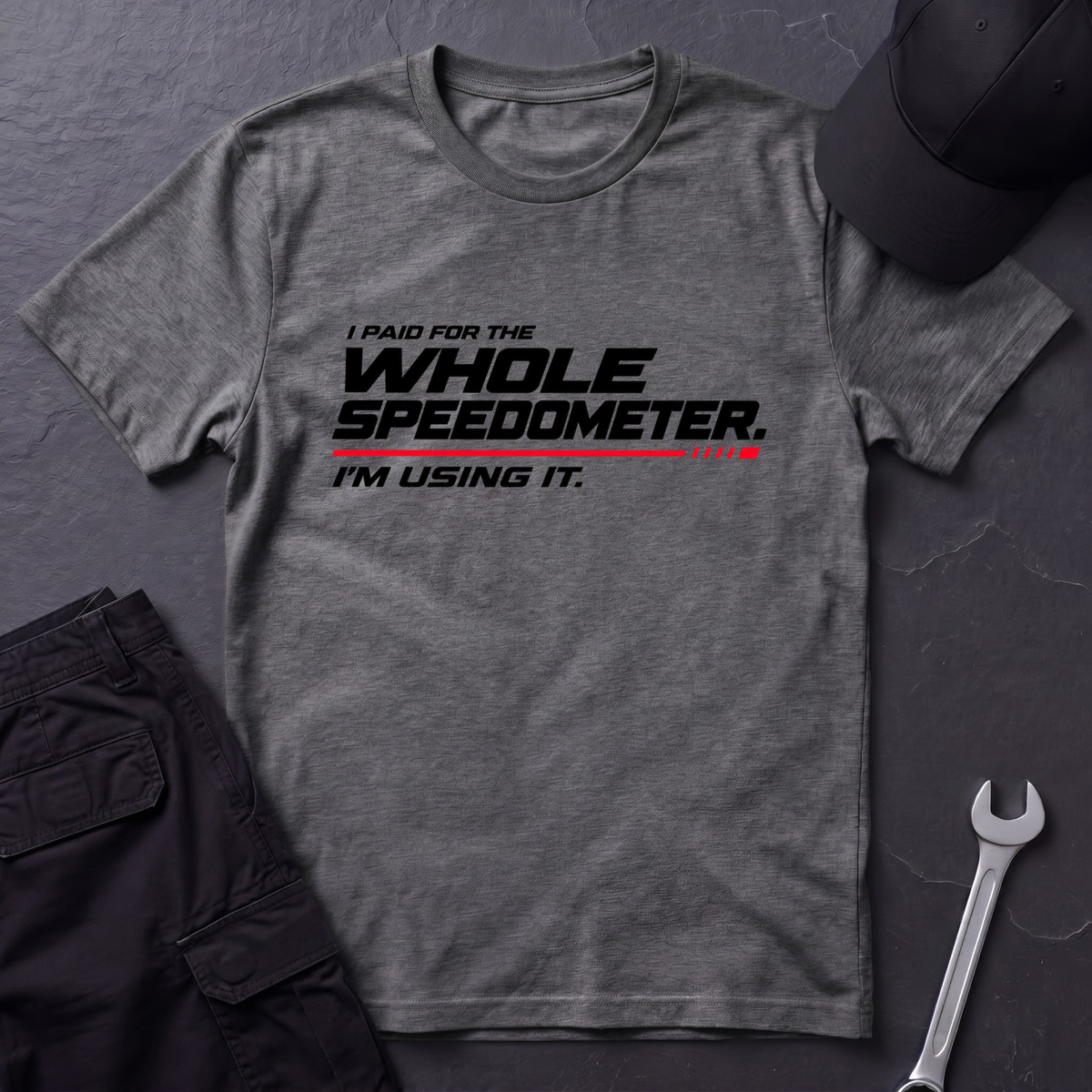 Whole Speedometer   T-Shirt