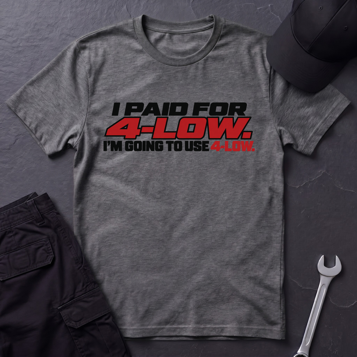 Paid For 4-Low  T-Shirt