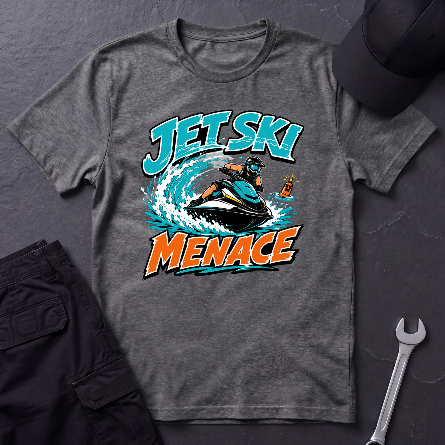 Jet Ski Menace  T-Shirt