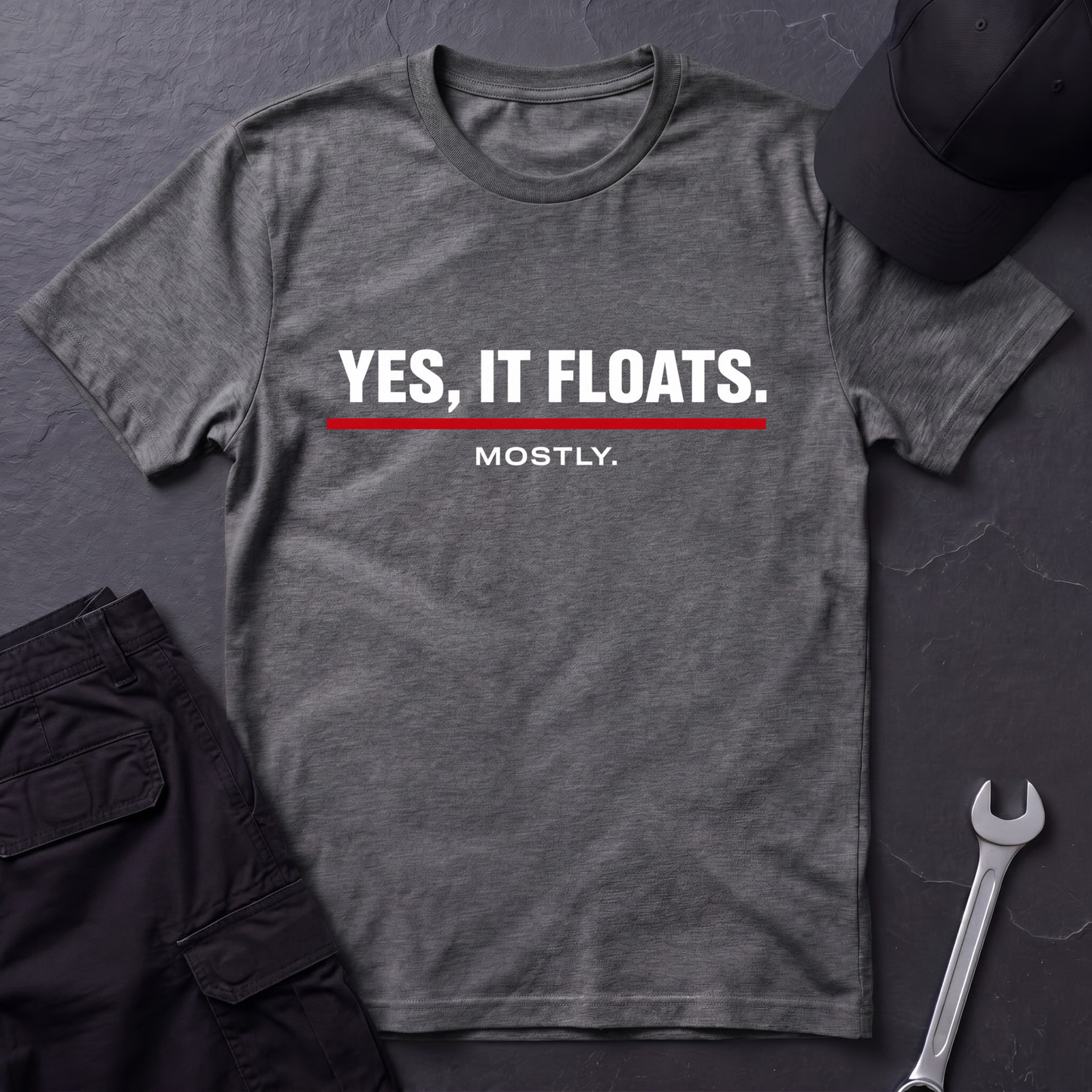 Yes, It Floats.   T-Shirt