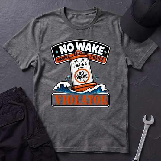 No Wake Violator  T-Shirt