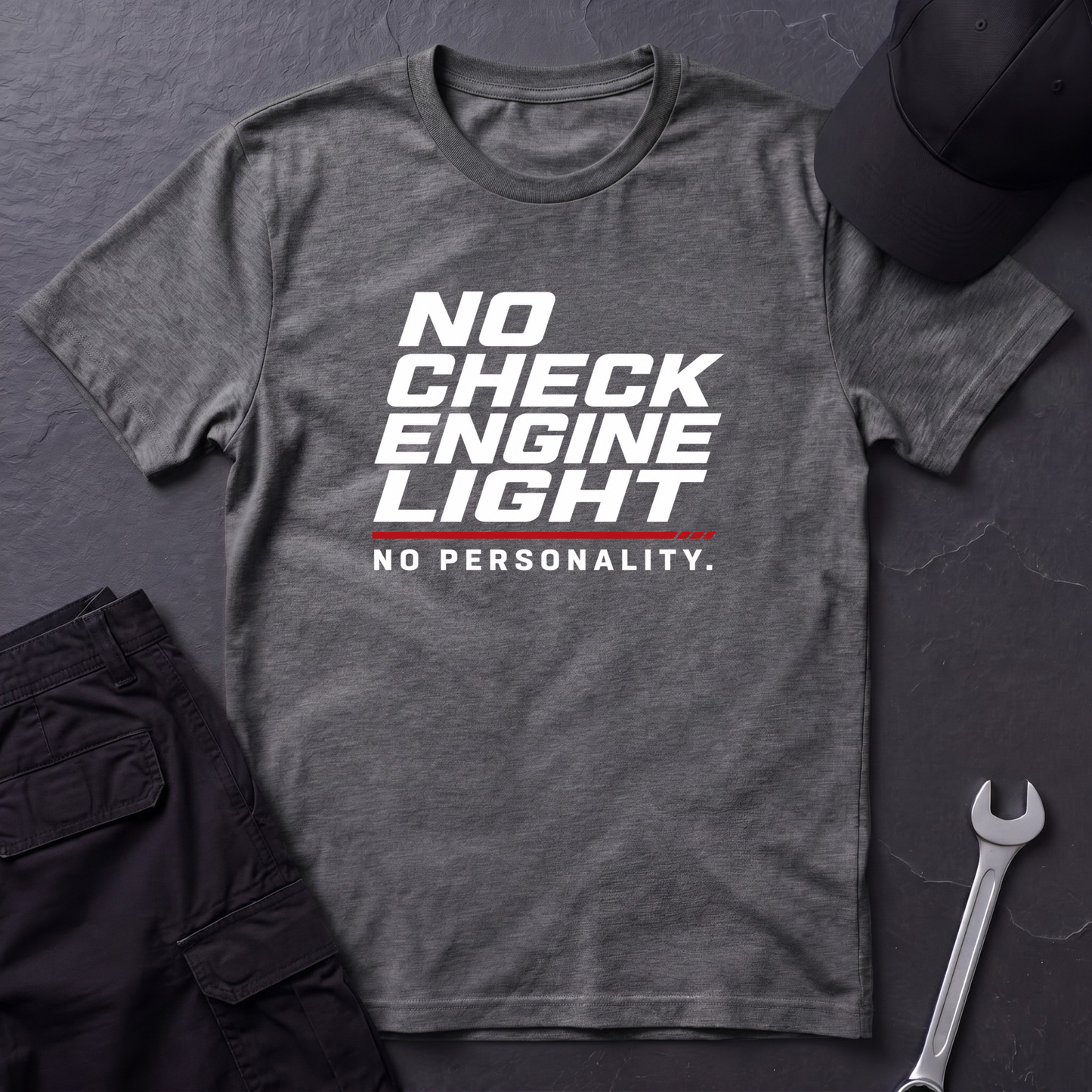 No Check Engine Light  T-Shirt