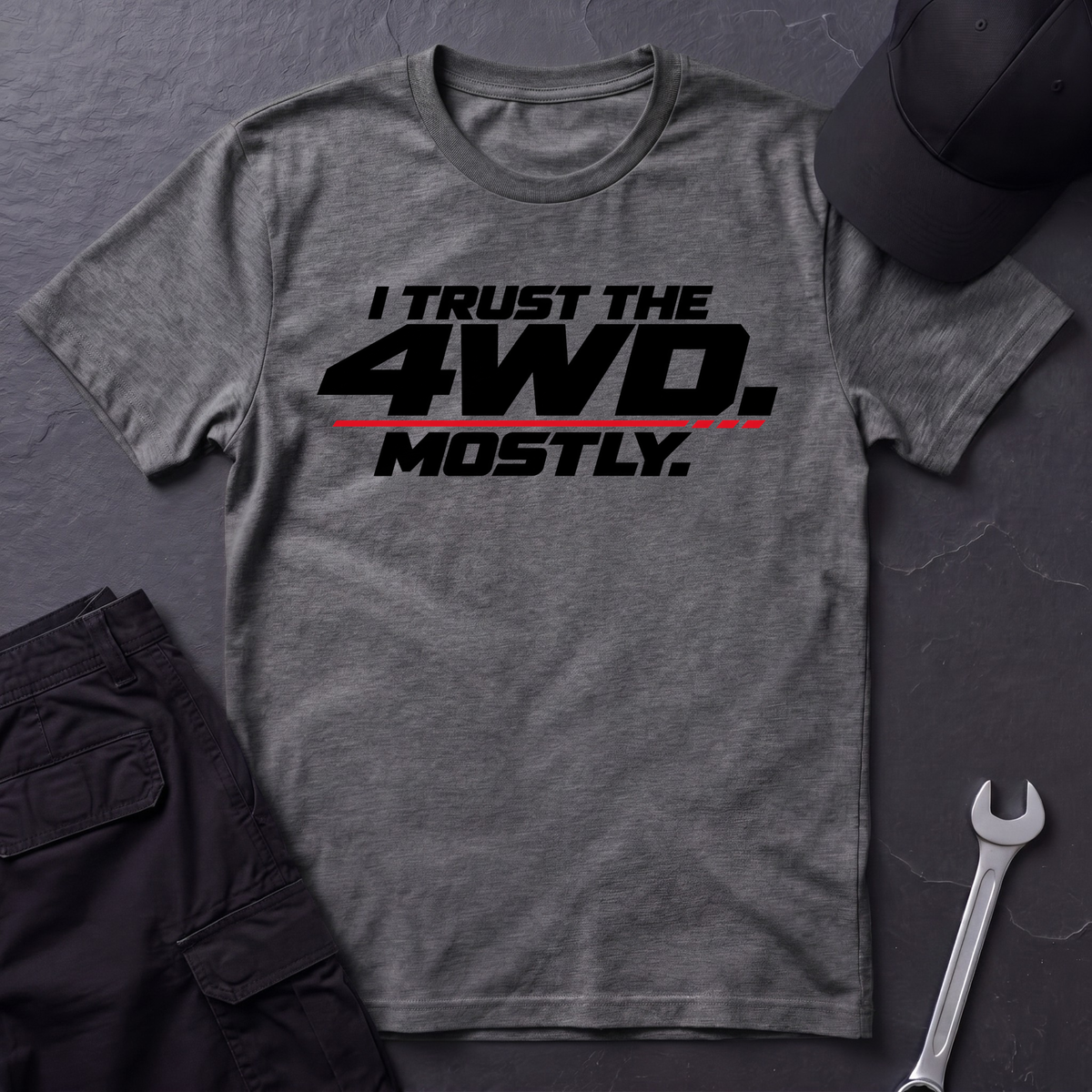 I Trust The 4WD.  T-Shirt
