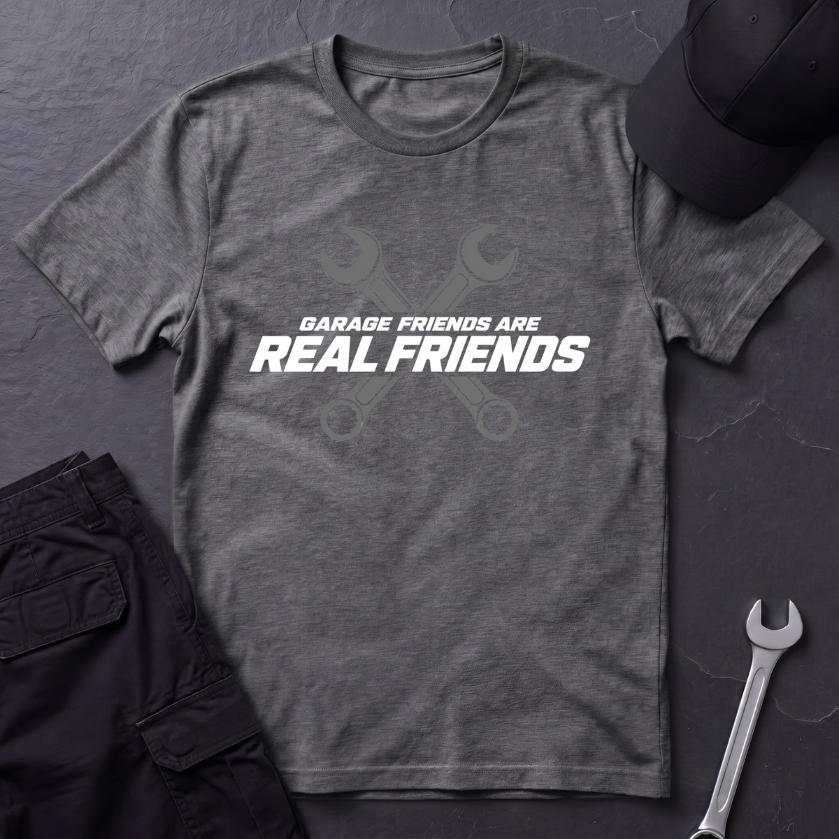 Garage Friends   T-Shirt