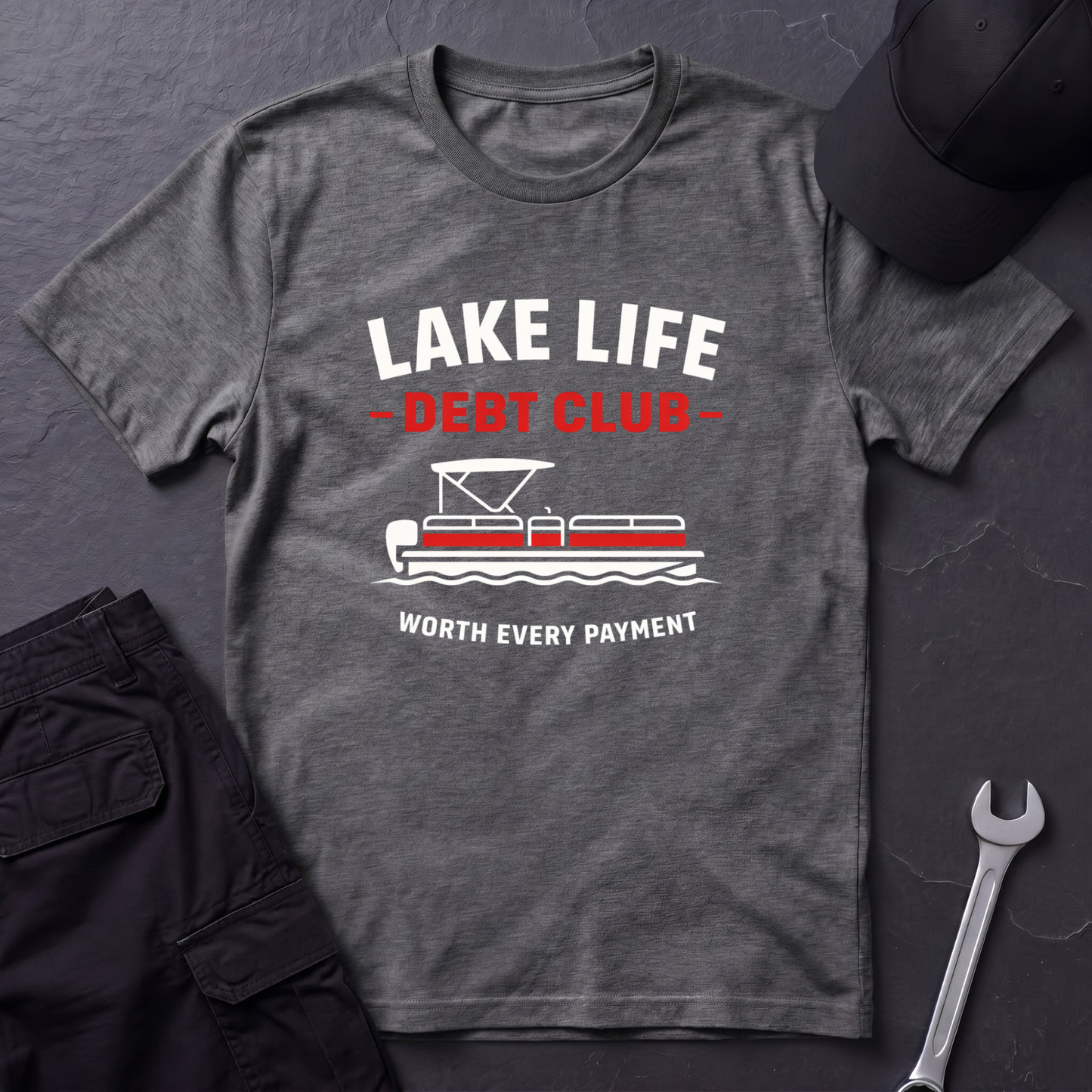 Lake Life Debt Club  T-Shirt