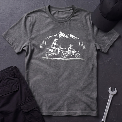 Parent Child Dirtbikes light T-Shirt