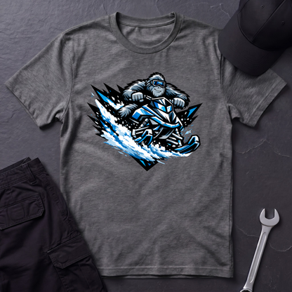Sasquatch Snowmobile  T-Shirt