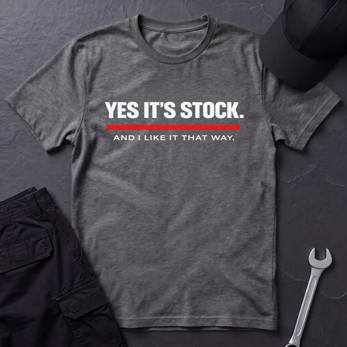 Yes It's Stock  T-Shirt
