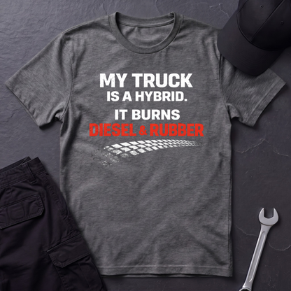 My Truck Is A Hybrid  T-Shirt