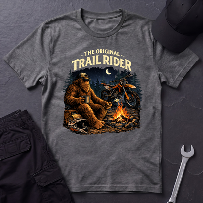 Bigfoot Trail Rider Campfire T-Shirt