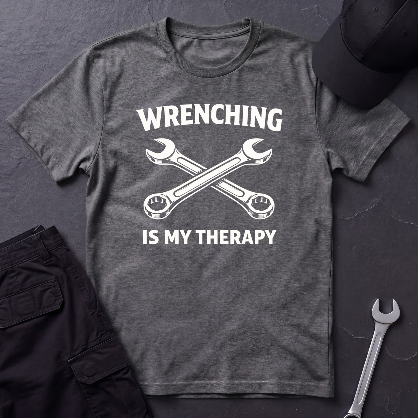 Wrenching Is My Therapy  T-Shirt